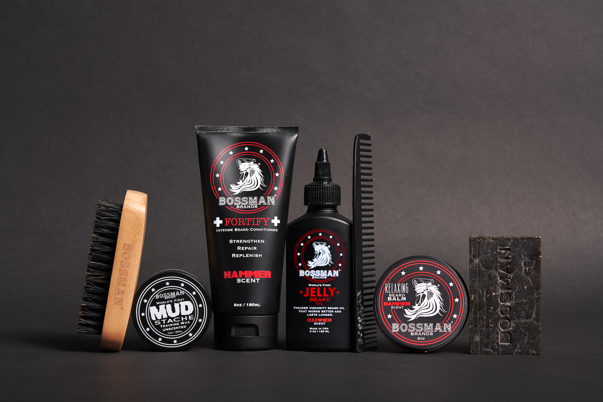 Beard Grooming Kit Bossman Brands