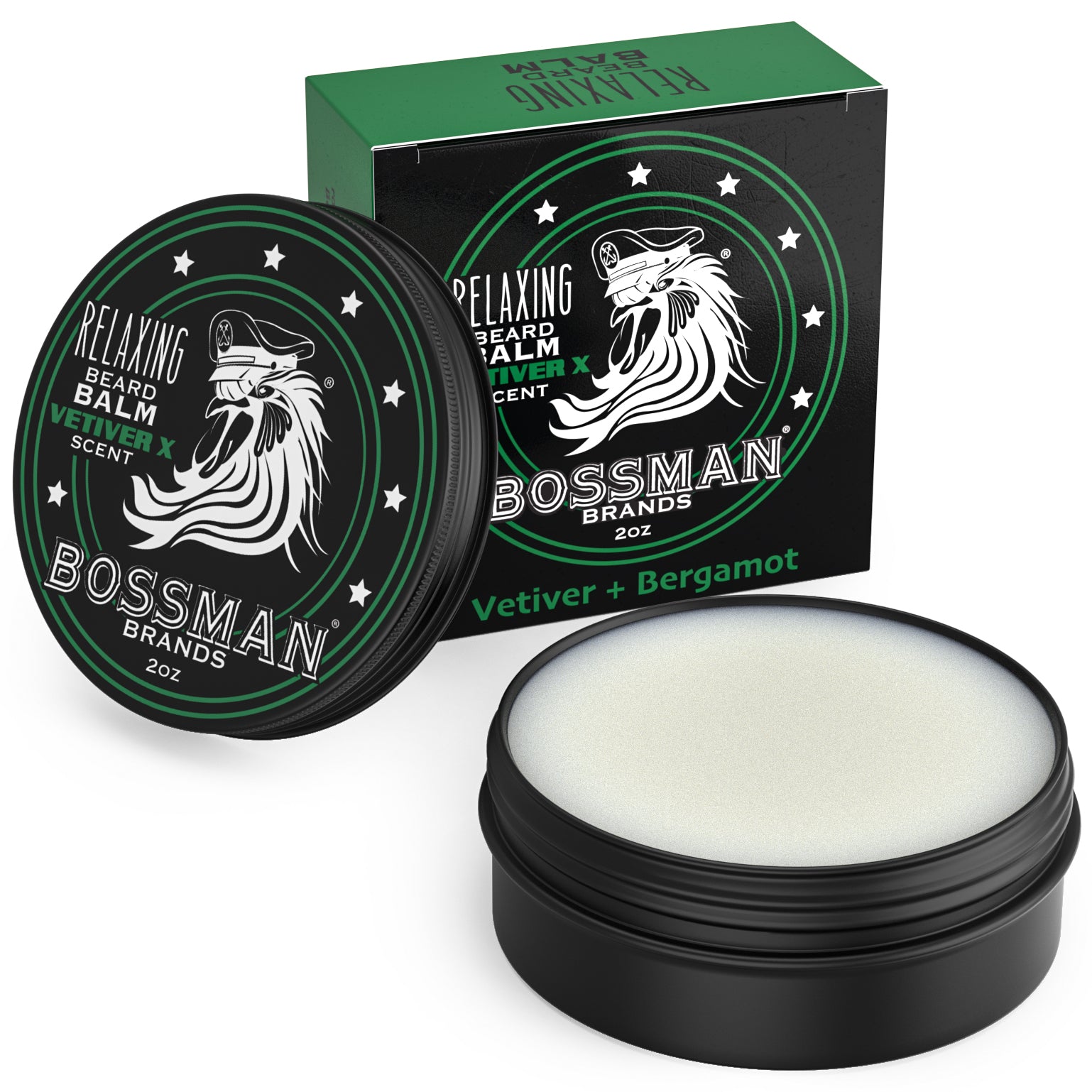 Relaxing Beard Balm - 6 Pack (Magic, Stagecoach, Hammer, Gold, Vetiver)