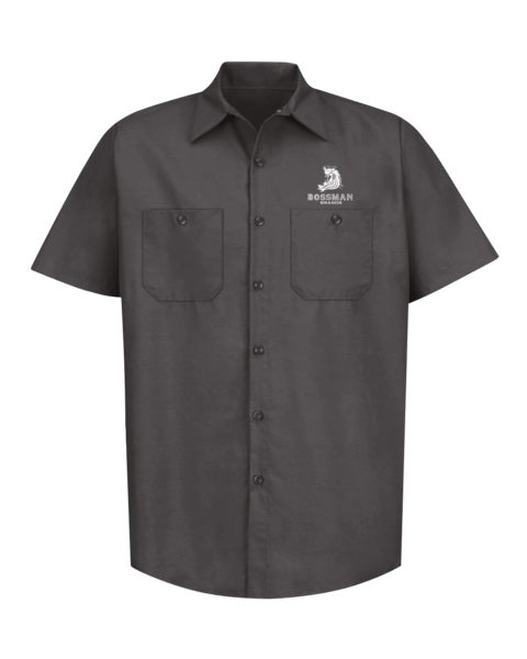 Bossman Grey Work Shirt Bossman Brands