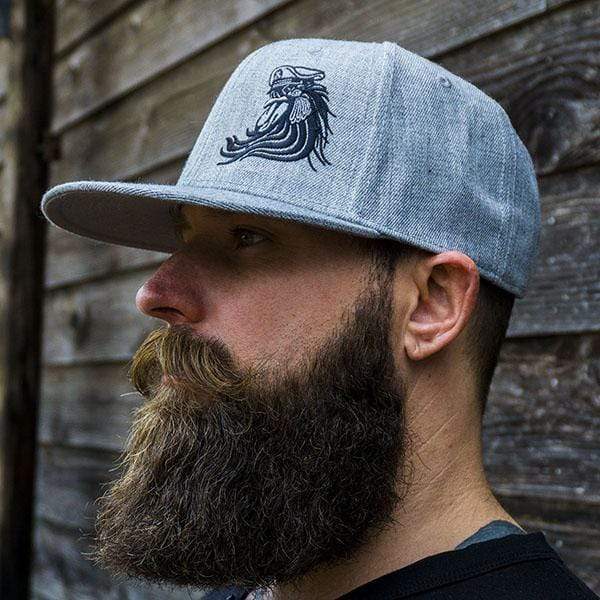 Bossman Heather Grey Snapback Hat Bossman Brands