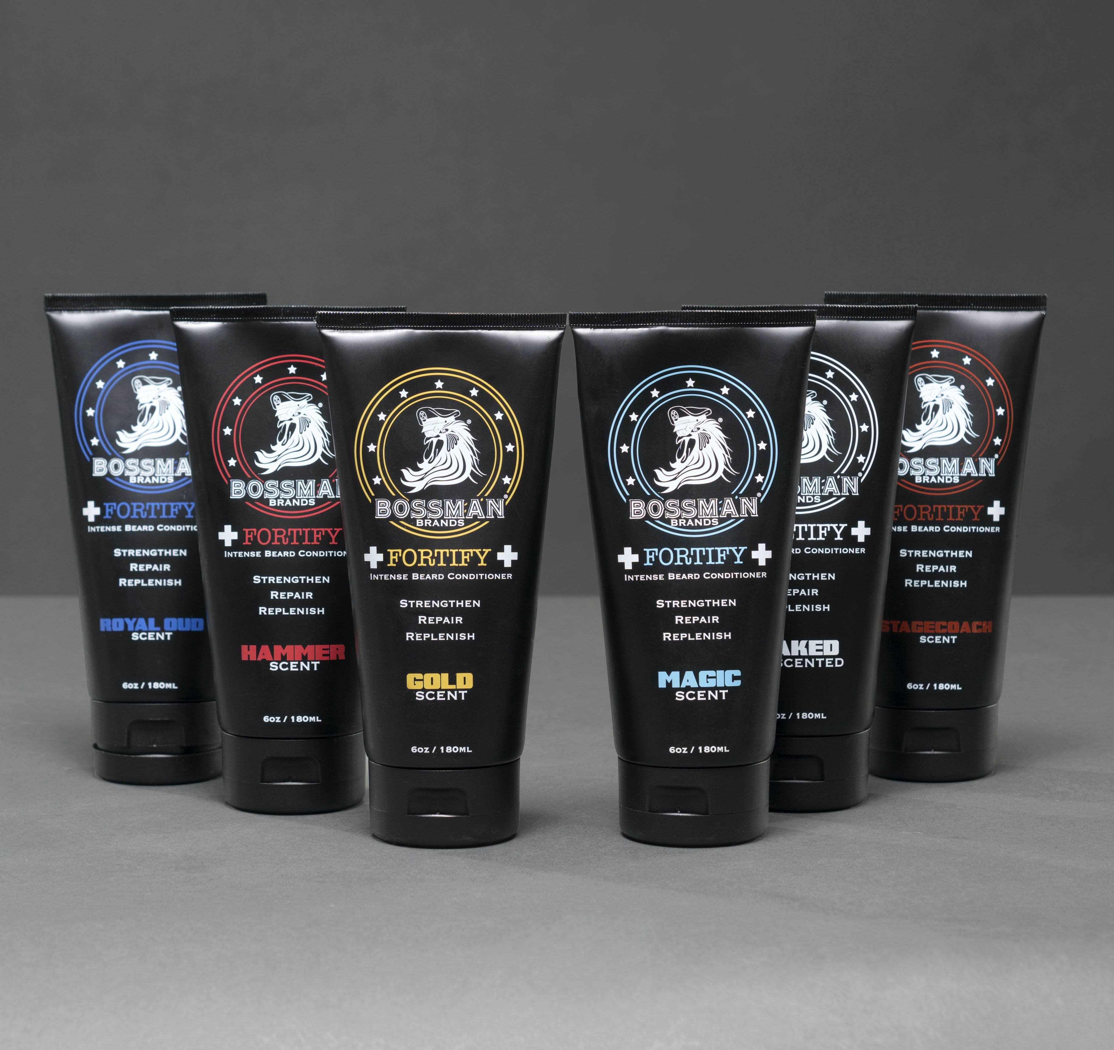 Fortify Intense Beard Conditioner | Facial Hair & Beard Conditioners Bossman Brands