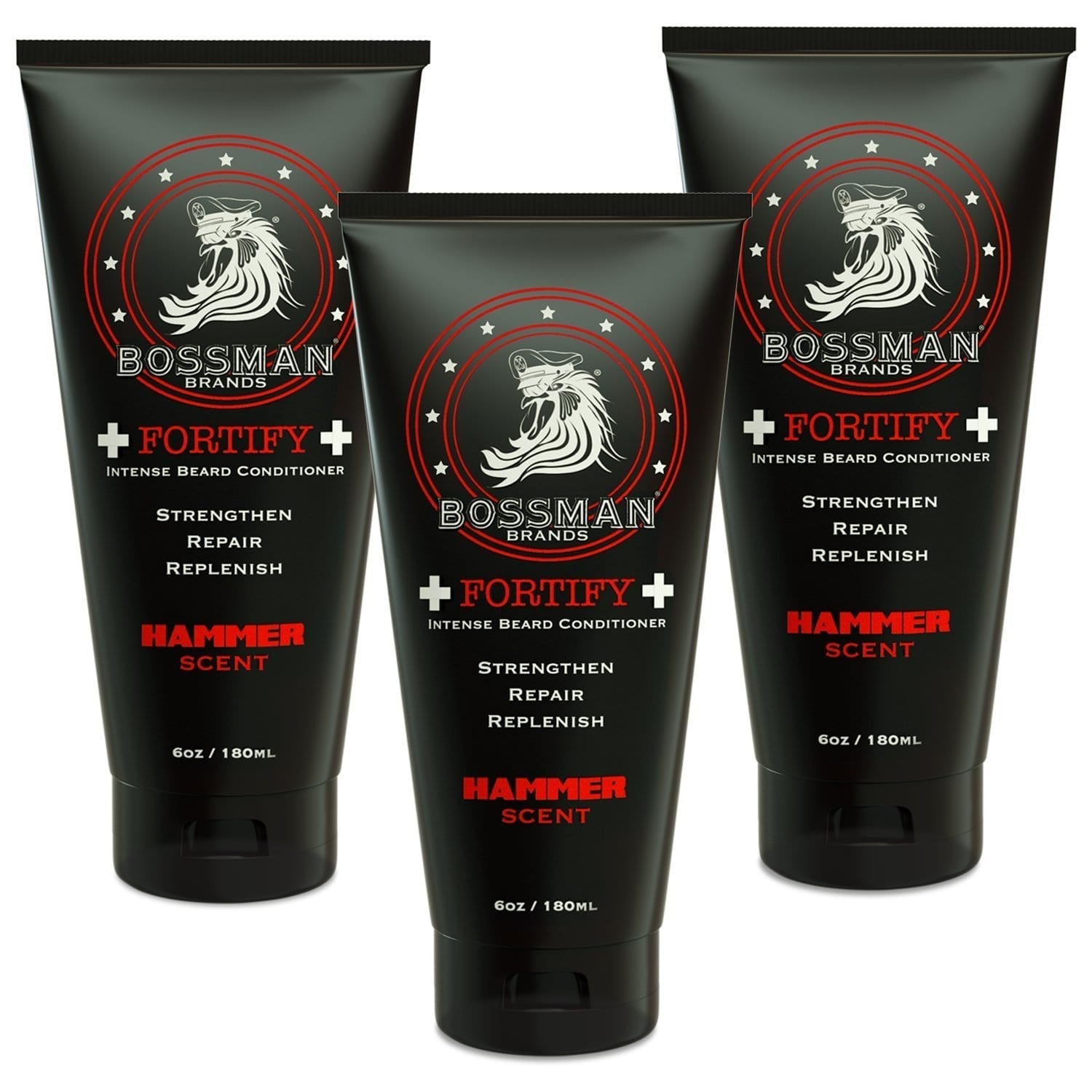 Fortify Intense Beard Conditioner | Facial Hair & Beard Conditioners Bossman Brands