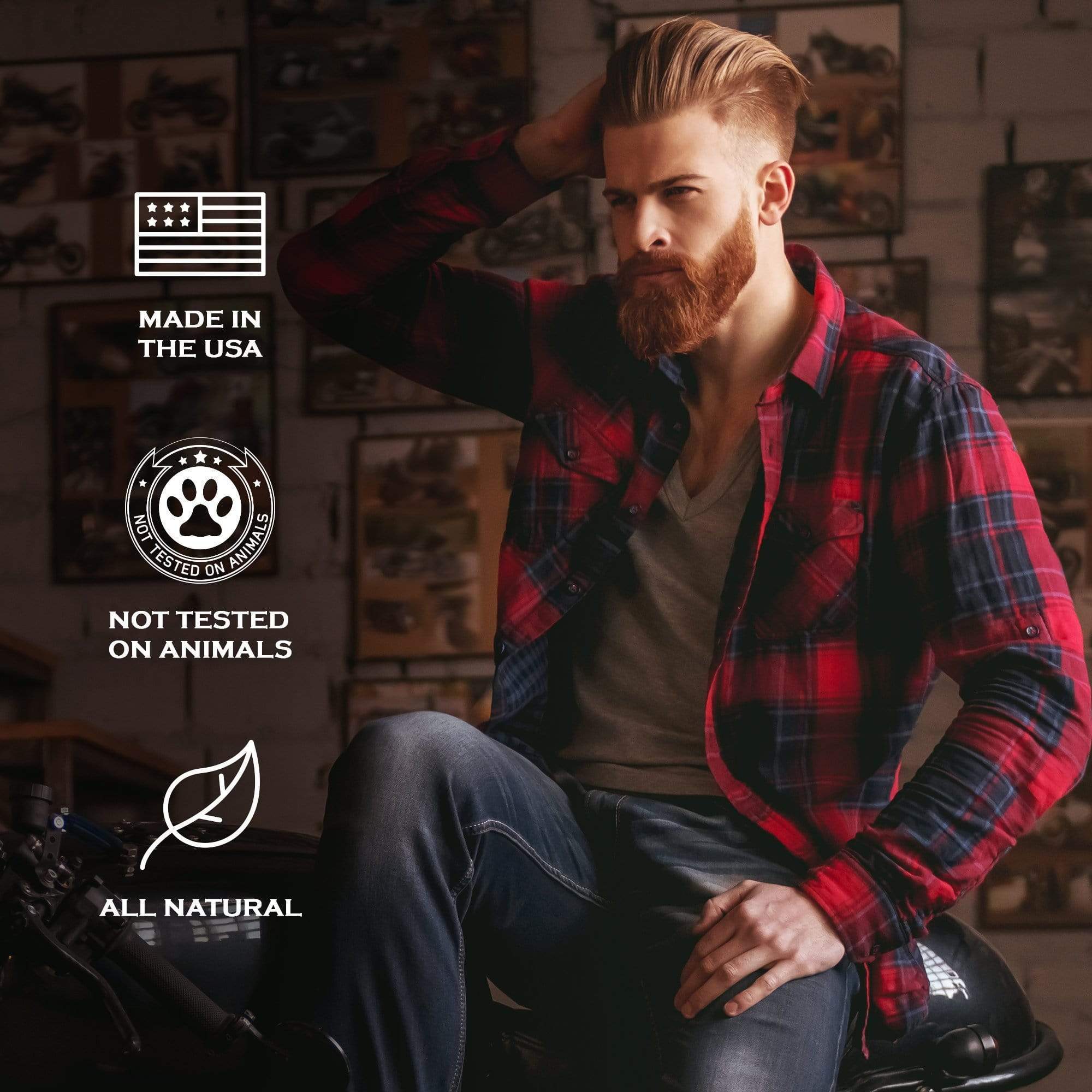 Fortify Intense Beard Conditioner | Facial Hair & Beard Conditioners Bossman Brands