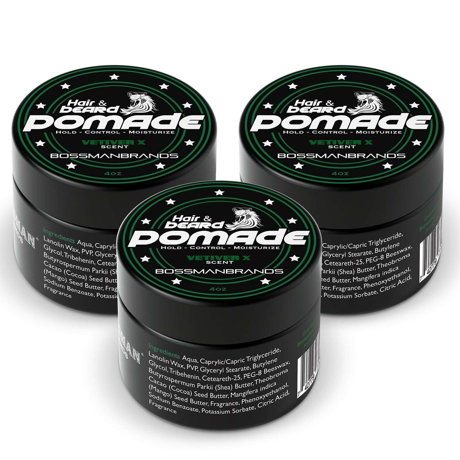 Hair & Beard Pomade Bossman Brands