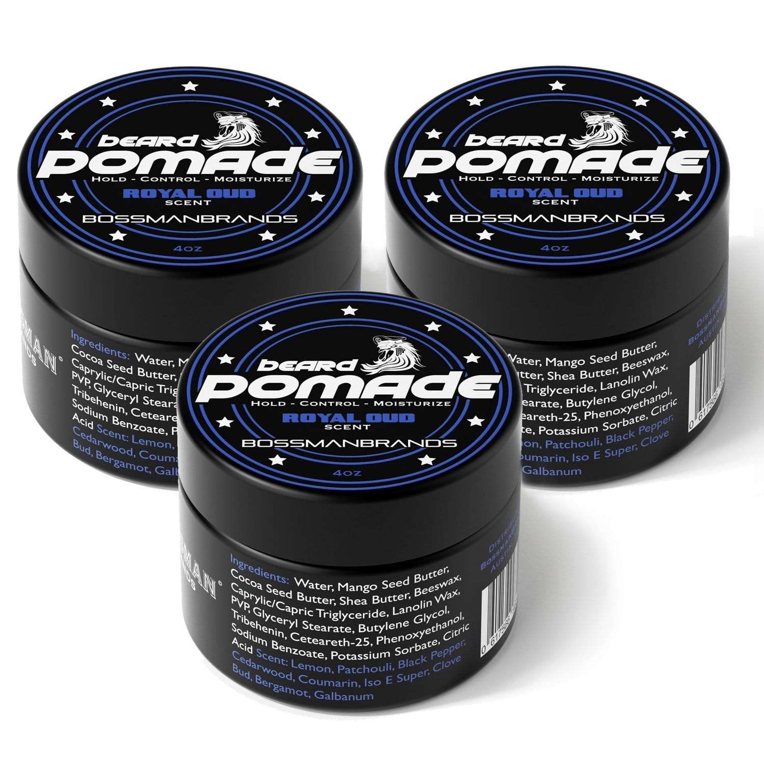 Hair & Beard Pomade Bossman Brands