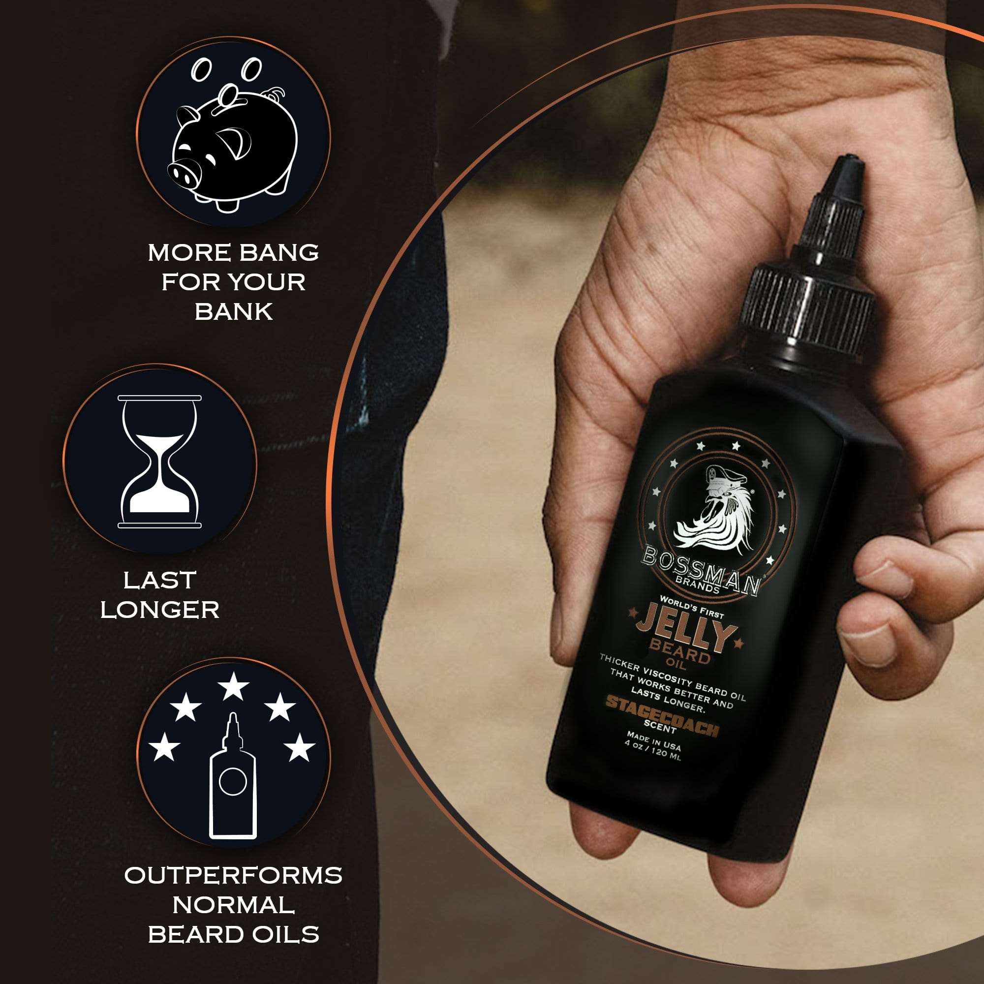 Jelly Beard Oil Bossman Brands