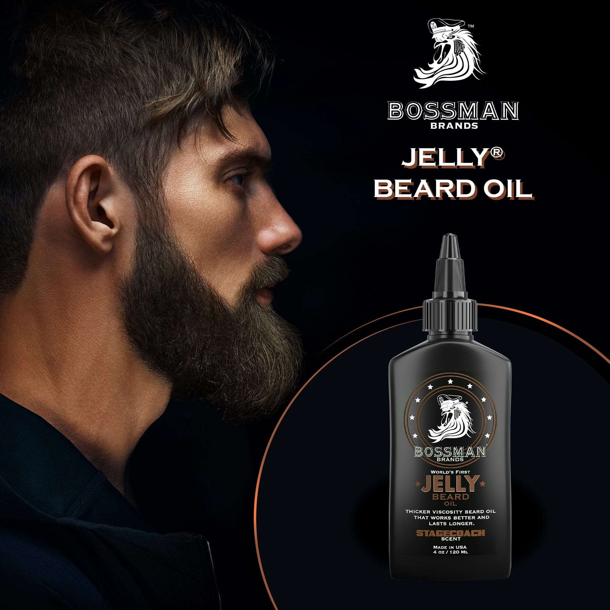 Jelly Beard Oil Bossman Brands