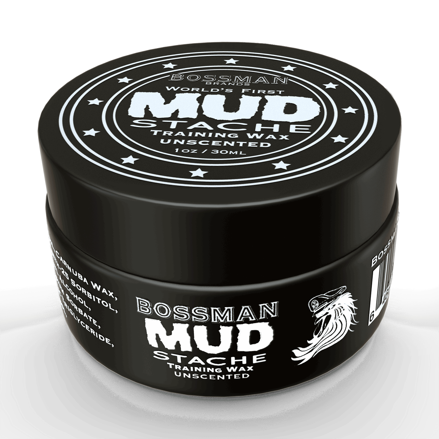 MUDstache® Mustache Training Wax Bossman Brands