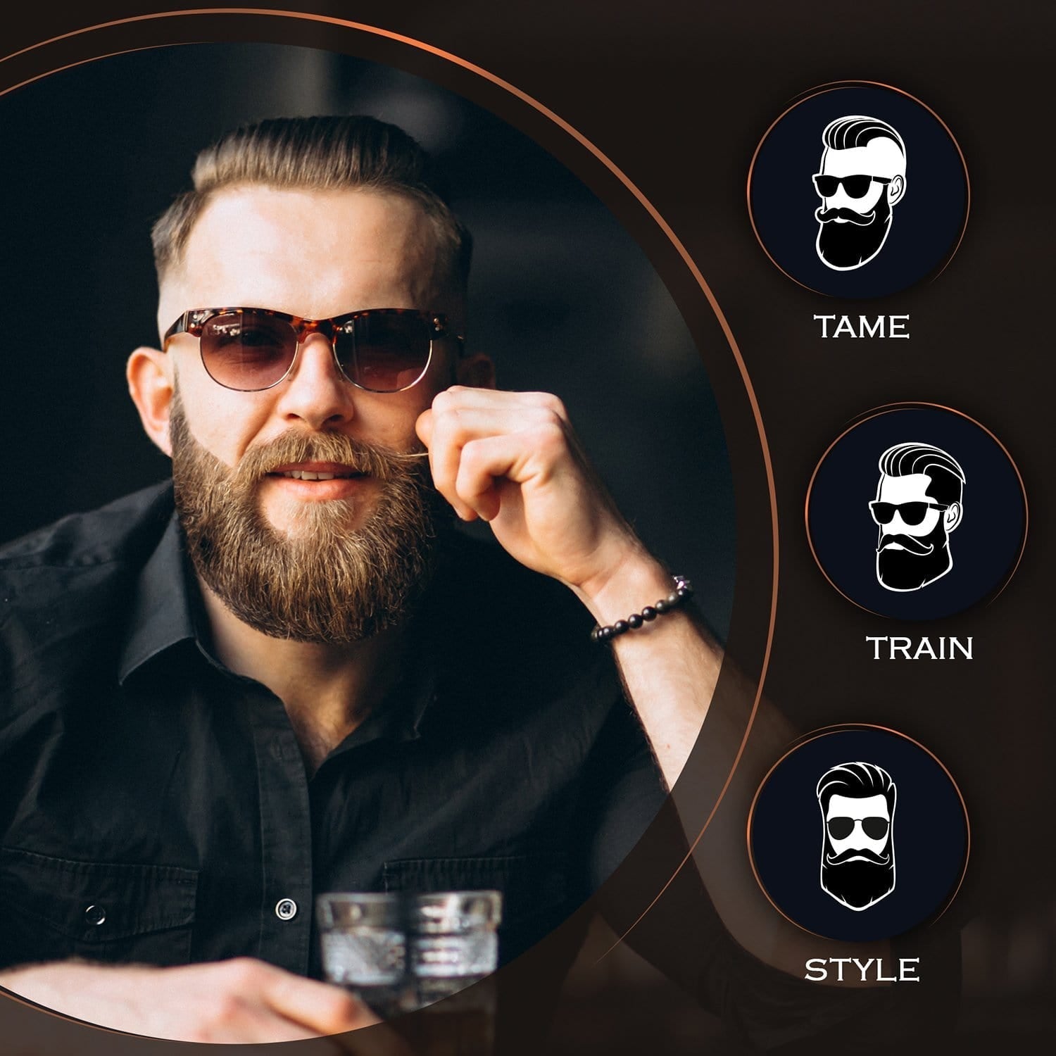 MUDstache® Mustache Training Wax Bossman Brands