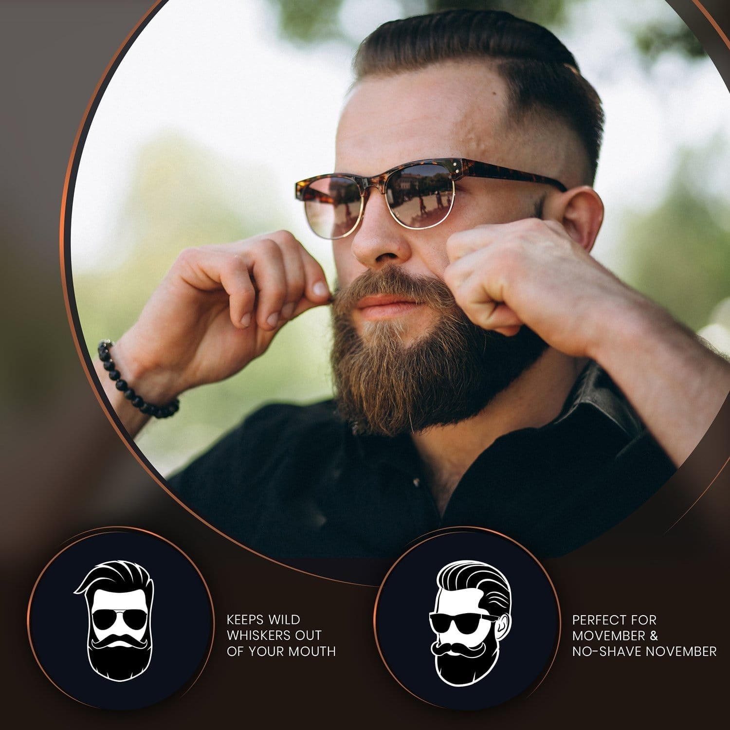 MUDstache® Mustache Training Wax Bossman Brands