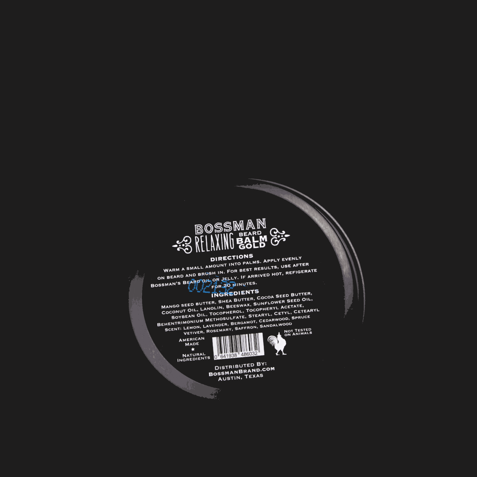 Relaxing Beard Balm Bossman Brands