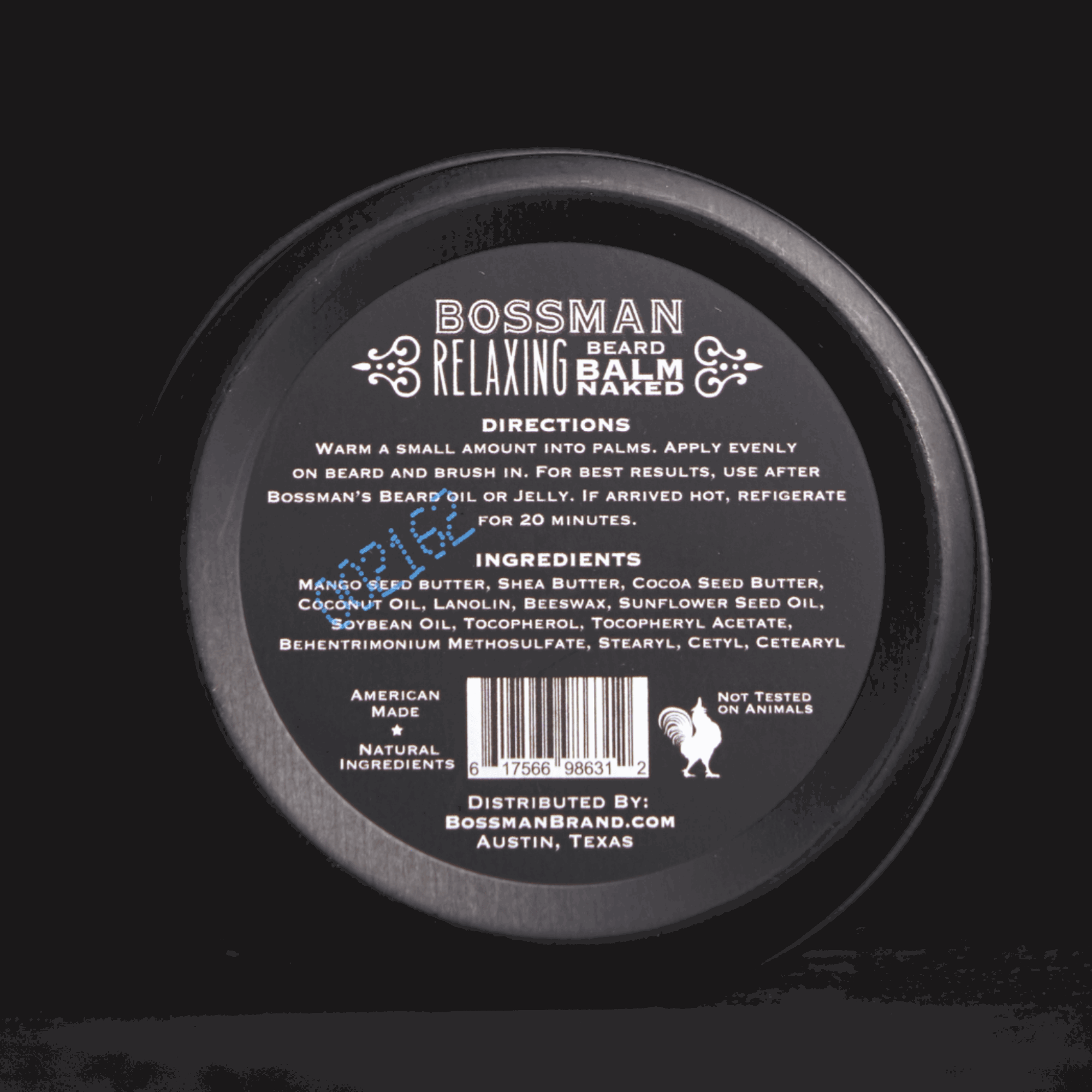 Relaxing Beard Balm Bossman Brands