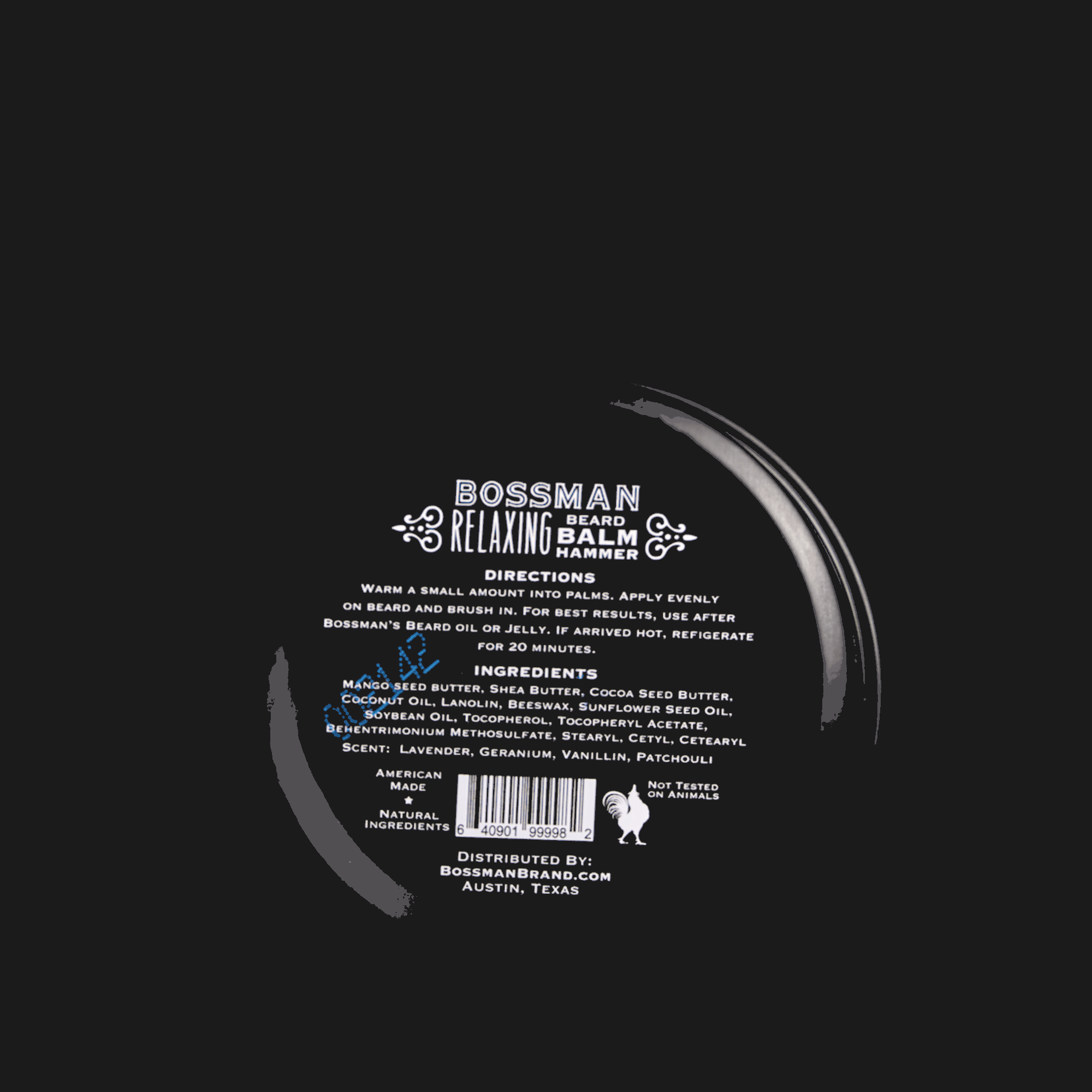 Relaxing Beard Balm Bossman Brands