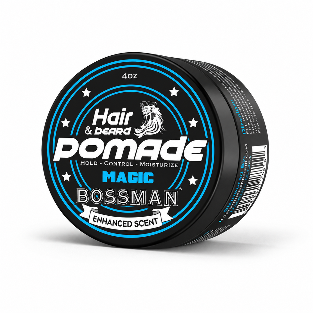 Hair & Beard Pomade, Magic, jar closed