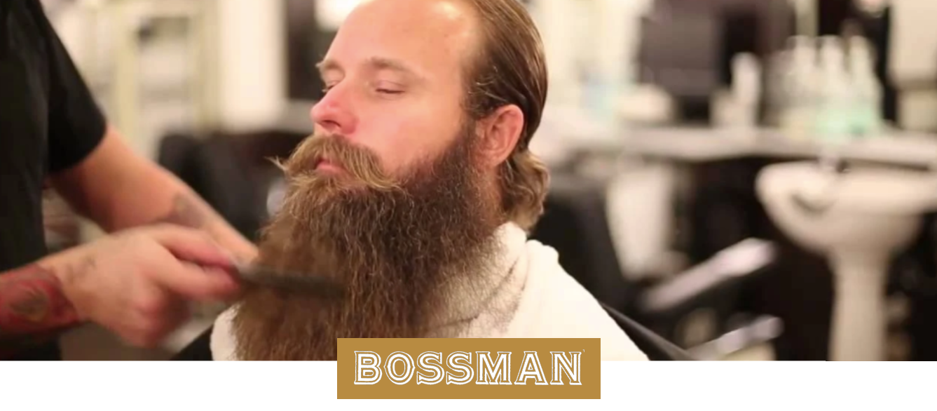 Bossman Stephen Condon Visits Finley’s Barber (Beard Trimming Tips) Bossman Brands