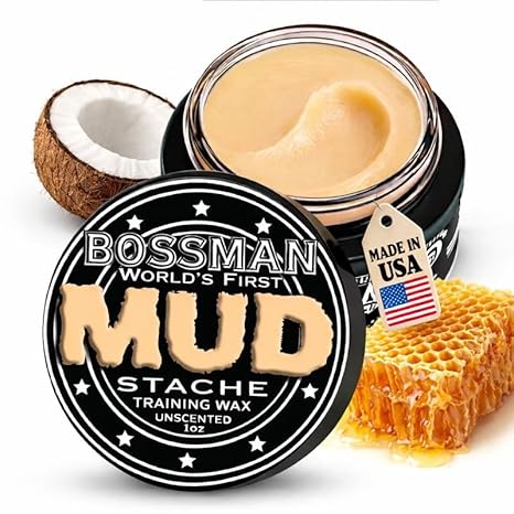 Bossman MUD: Mustache Training Wax