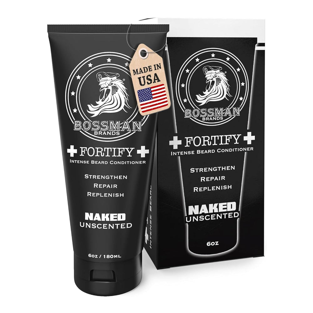 Fortify Intense Beard Conditioner, Naked, bare-product