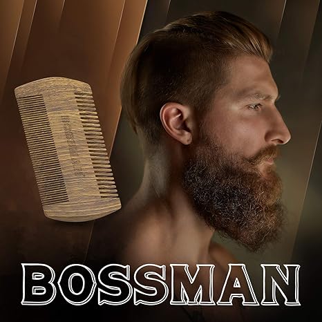 Pocket Size Green Sandalwood Comb