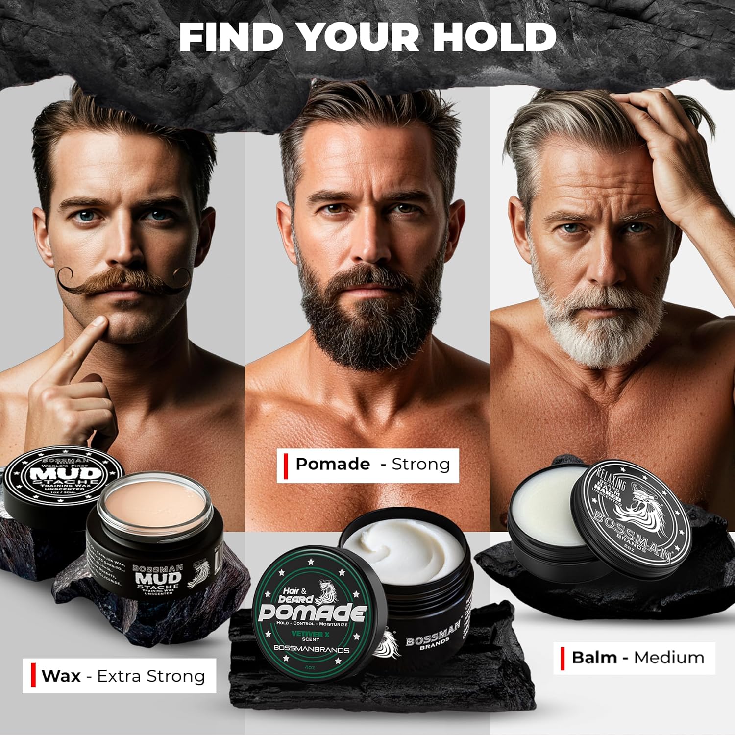 Hair & Beard Vetiver Pomade [Clearance - Final Sale]