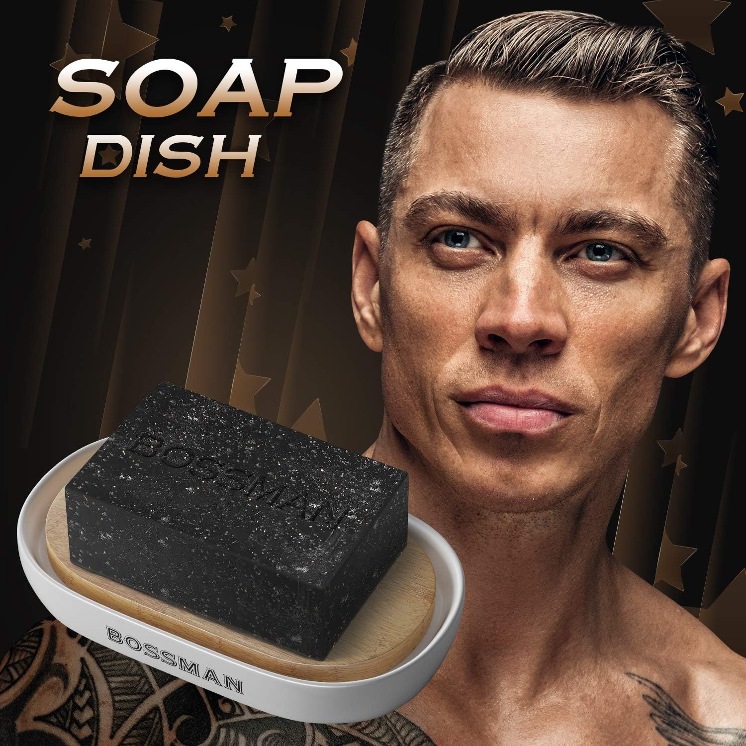 White Ceramic Soap Dish [Clearance - Final Sale]