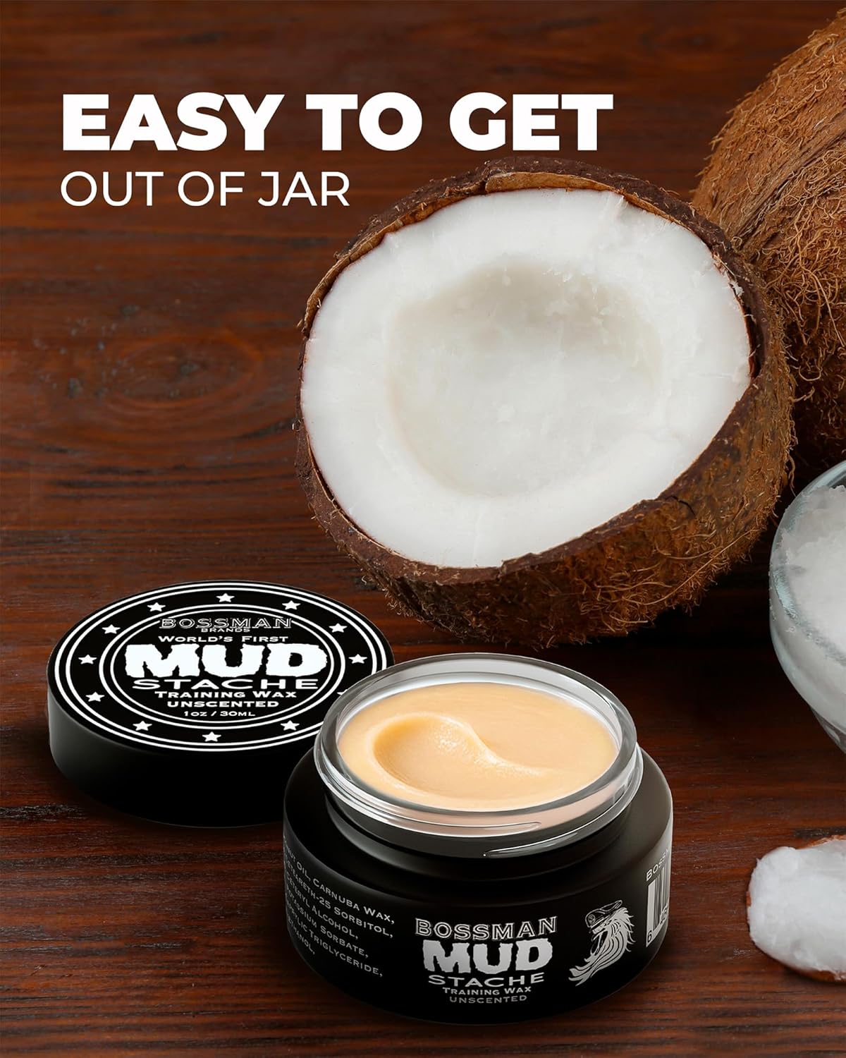 Mustache Wax | MUDstache® Mustache Training Wax