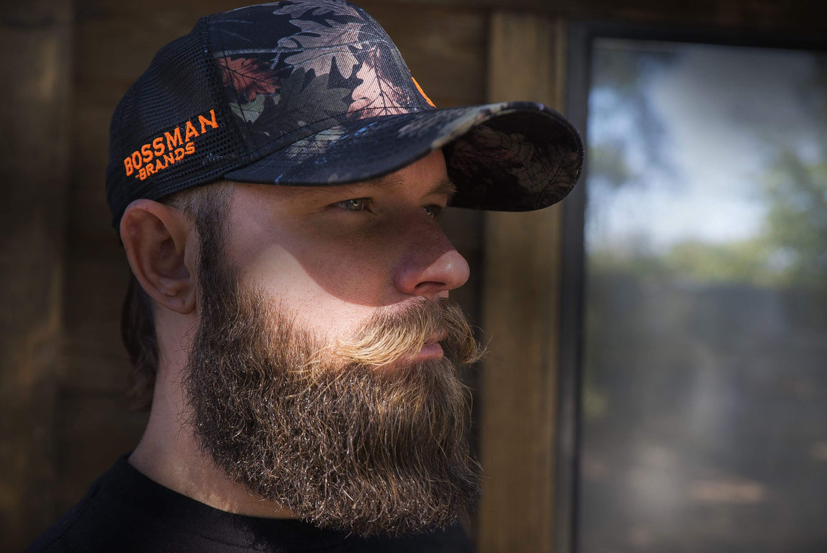 Bossman Rice Bossman Mesh Trucker Camo Hat Online | Bossman Brands
