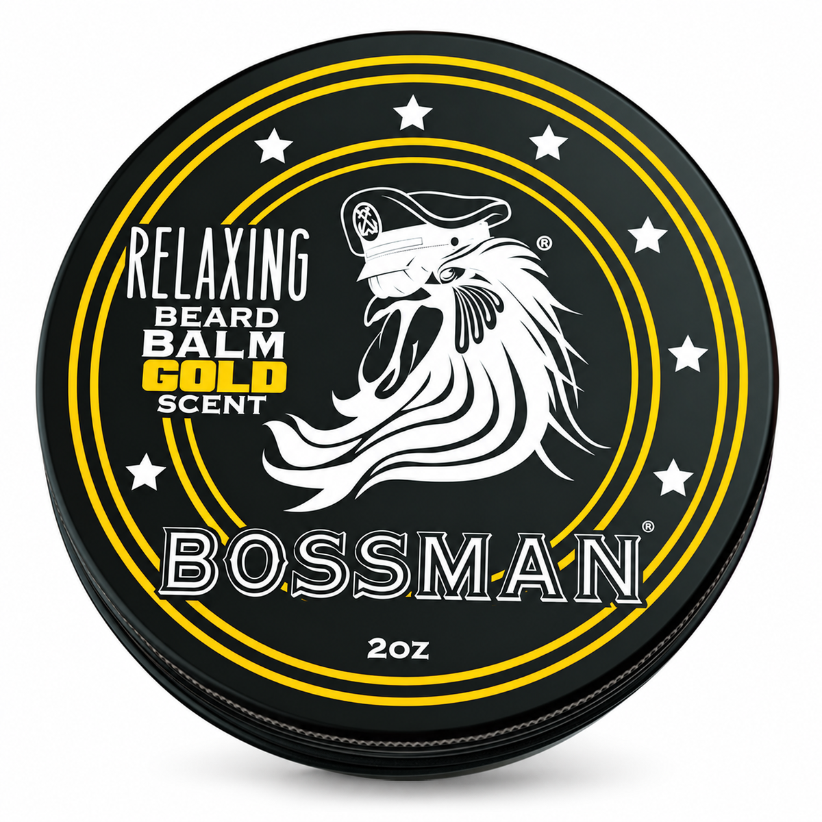 Relaxing Beard Balm, Gold, tin#Scent_Gold