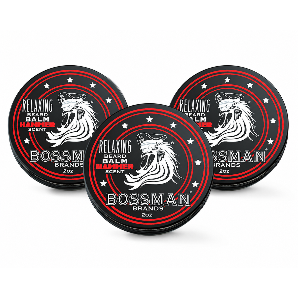 Relaxing Beard Balm, Hammer, 3-pack#Scent_Hammer