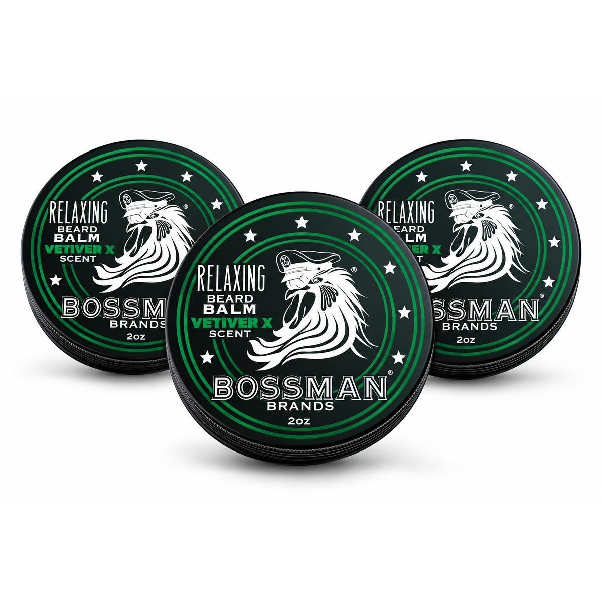 Relaxing Beard Balm, Vetiver X, 3-pack#Scent_Vetiver X