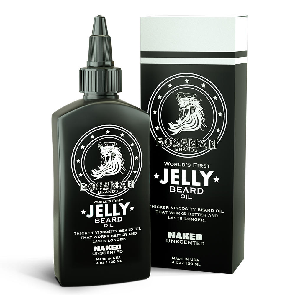 Jelly Beard Oil, Naked, bottle and box#Scent_Naked